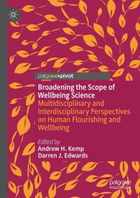 Cover image: Broadening the Scope of Wellbeing Science 9783031183287