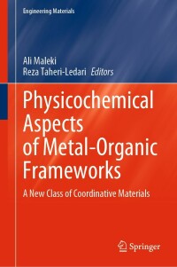 Cover image: Physicochemical Aspects of Metal-Organic Frameworks 9783031186745