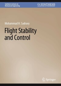 Cover image: Flight Stability and Control 9783031187643