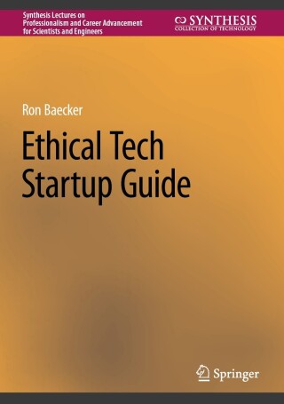 Imagen de portada: Ethical Tech Startup Guide 9783031187797