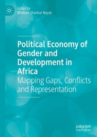Cover image: Political Economy of Gender and Development in Africa 9783031188282