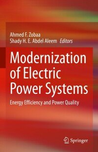 Cover image: Modernization of Electric Power Systems 9783031189951