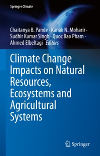 Imagen de portada: Climate Change Impacts on Natural Resources, Ecosystems and Agricultural Systems 9783031190582