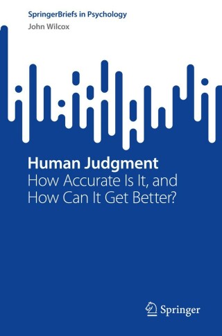 Imagen de portada: Human Judgment 9783031192043