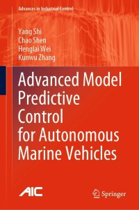 Imagen de portada: Advanced Model Predictive Control for Autonomous Marine Vehicles 9783031193538