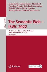 Cover image: The Semantic Web – ISWC 2022 9783031194320