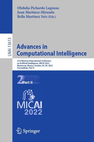 Cover image: Advances in Computational Intelligence 9783031194955