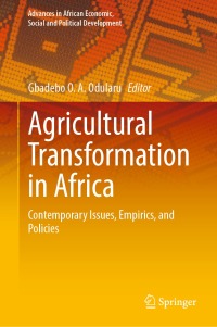 Cover image: Agricultural Transformation in Africa 9783031195266