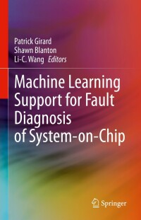 Cover image: Machine Learning Support for Fault Diagnosis of System-on-Chip 9783031196386