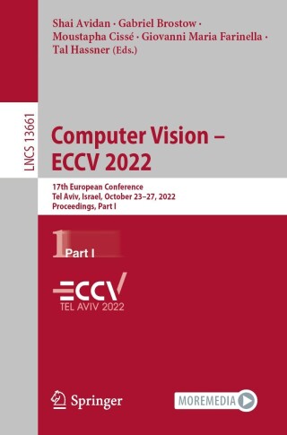 Imagen de portada: Computer Vision – ECCV 2022 9783031197680
