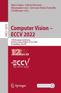 Cover image: Computer Vision – ECCV 2022 9783031197741