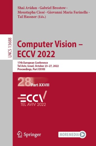 Immagine di copertina: Computer Vision – ECCV 2022 9783031198144
