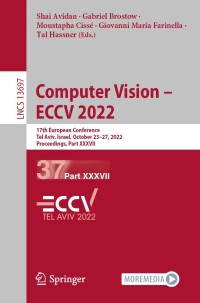 Cover image: Computer Vision – ECCV 2022 9783031198359