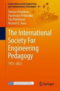 Cover image: The International Society For Engineering Pedagogy 9783031198892