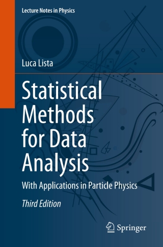 Cover image: Statistical Methods for Data Analysis 3rd edition 9783031199332