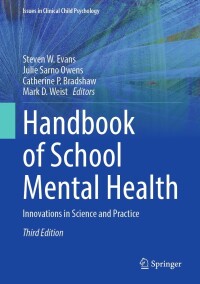Omslagafbeelding: Handbook of School Mental Health 3rd edition 9783031200052