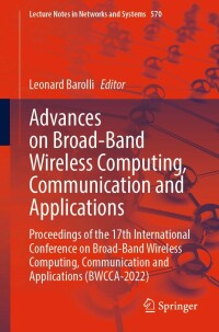 Cover image: Advances on Broad-Band Wireless Computing, Communication and Applications 9783031200281