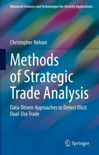 Cover image: Methods of Strategic Trade Analysis 9783031200359