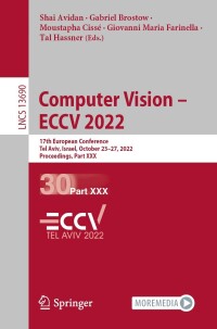 Cover image: Computer Vision – ECCV 2022 9783031200557