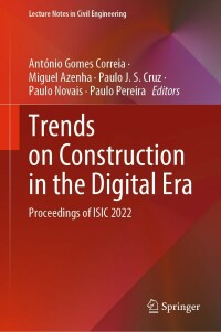 Imagen de portada: Trends on Construction in the Digital Era 9783031202407