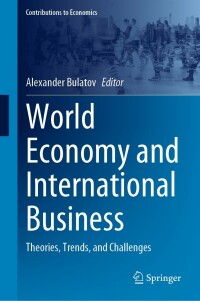 Cover image: World Economy and International Business 9783031203275