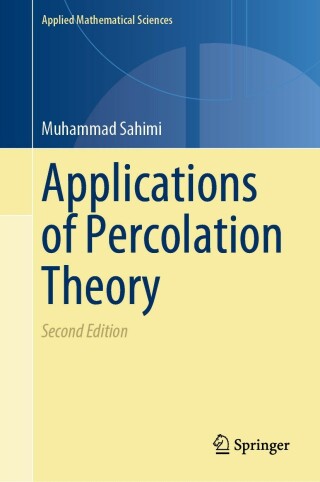 Cover image: Applications of Percolation Theory 2nd edition 9783031203855