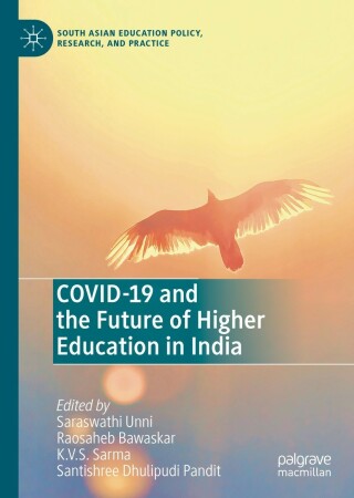 Cover image: COVID-19 and the Future of Higher Education In India 9783031204241