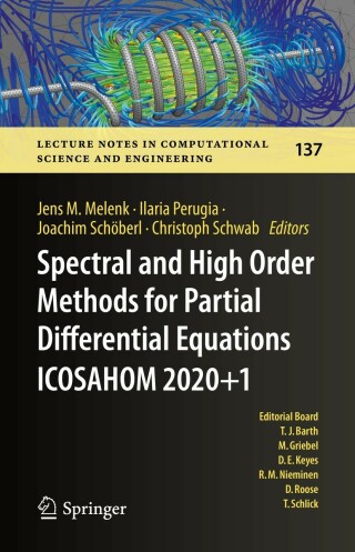 Cover image: Spectral and High Order Methods for Partial Differential Equations ICOSAHOM 2020+1 9783031204319