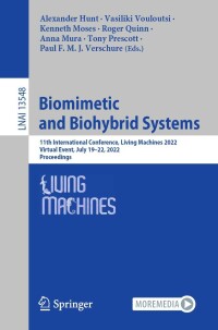 Immagine di copertina: Biomimetic and Biohybrid Systems 9783031204692