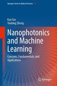Cover image: Nanophotonics and Machine Learning 9783031204722