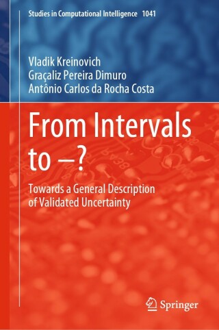 Imagen de portada: From Intervals to –? 9783031205682