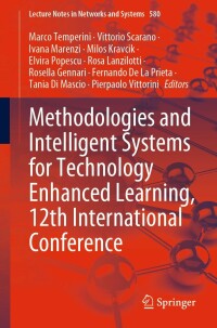 Imagen de portada: Methodologies and Intelligent Systems for Technology Enhanced Learning, 12th International Conference 9783031206160