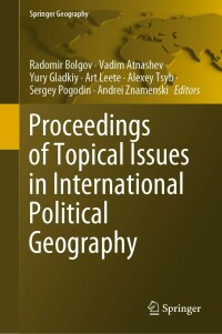 Cover image: Proceedings of Topical Issues in International Political Geography 9783031206191