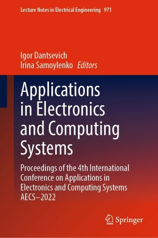 Cover image: Applications in Electronics and Computing Systems 9783031206306