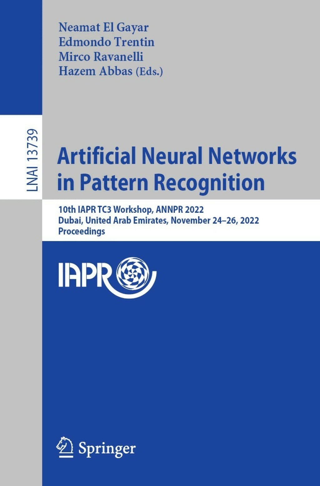 ISBN 9783031206498 product image for Artificial Neural Networks in Pattern Recognition (eBook Rental) | upcitemdb.com