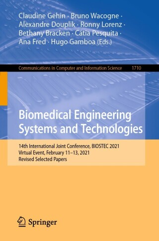 Cover image: Biomedical Engineering Systems and Technologies 9783031206634