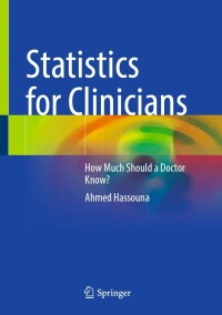 Cover image: Statistics for Clinicians 9783031207570