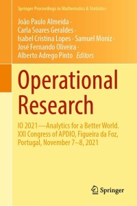 Cover image: Operational Research 9783031207877