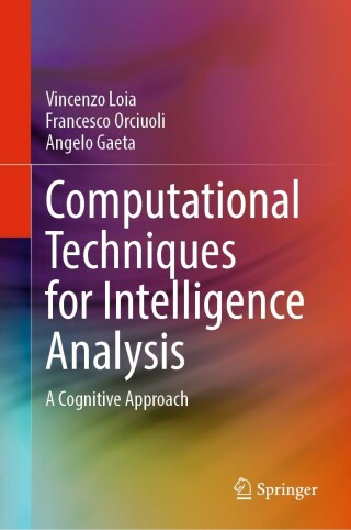 Cover image: Computational Techniques for Intelligence Analysis 9783031208508