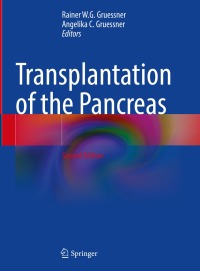 Cover image: Transplantation of the Pancreas 2nd edition 9783031209987