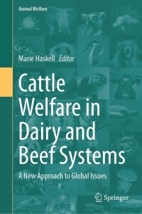 Cover image: Cattle Welfare in Dairy and Beef Systems 9783031210198