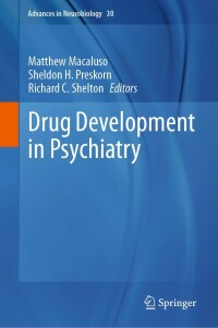 Cover image: Drug Development in Psychiatry 9783031210532