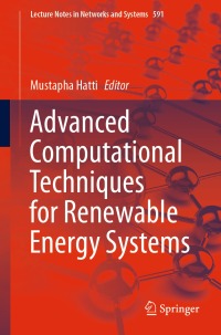 Imagen de portada: Advanced Computational Techniques for Renewable Energy Systems 9783031212154