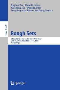 Cover image: Rough Sets 9783031212437