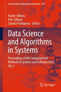 Cover image: Data Science and Algorithms in Systems 9783031214370