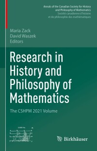 Immagine di copertina: Research in History and Philosophy of Mathematics 9783031214936