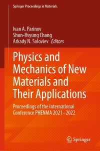 Cover image: Physics and Mechanics of New Materials and Their Applications 9783031215711