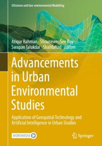 Cover image: Advancements in Urban Environmental Studies 9783031215865