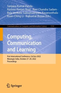 Omslagafbeelding: Computing, Communication and Learning 9783031217494