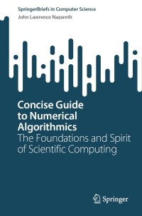 Cover image: Concise Guide to Numerical Algorithmics 9783031217616